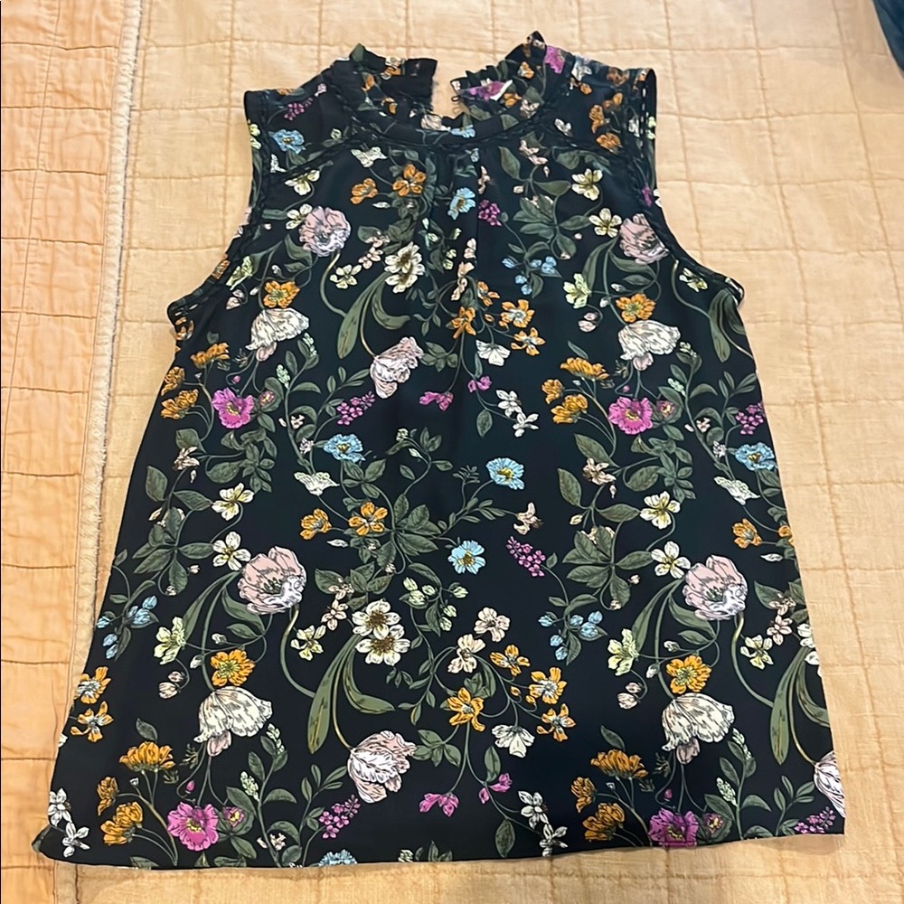 Floral Sleeveless Top